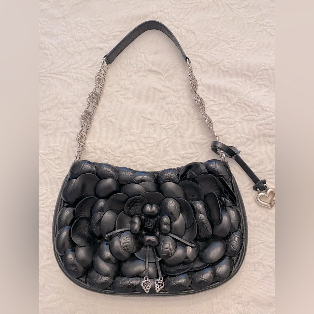 Brighton Black Floral Women's Bag